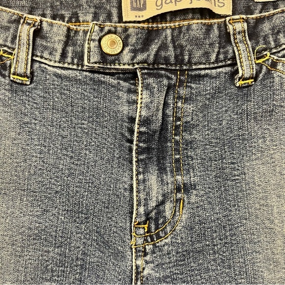 GAP Vintage Blue Mid Rise Ankle length Jeans size 10 - Picture 9 of 12